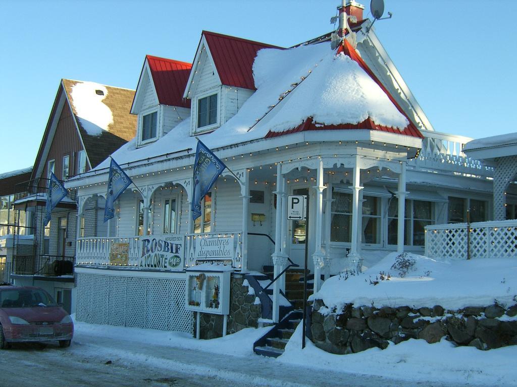 Restaurant Auberge Chez Girard Sainte-Agathe-des-Monts Kültér fotó